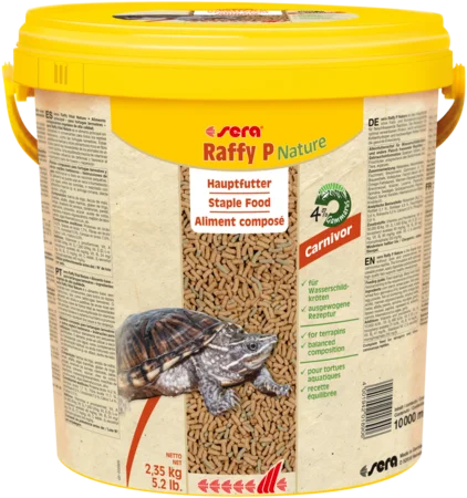 Sera Raffy P Nature - Alimento Completo para Tortugas Acuáticas 850g