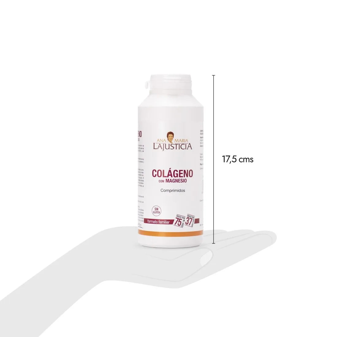 Colágeno con Magnesio Ana María LaJusticia - 900 Comprimidos (Pack de 2 Botes)