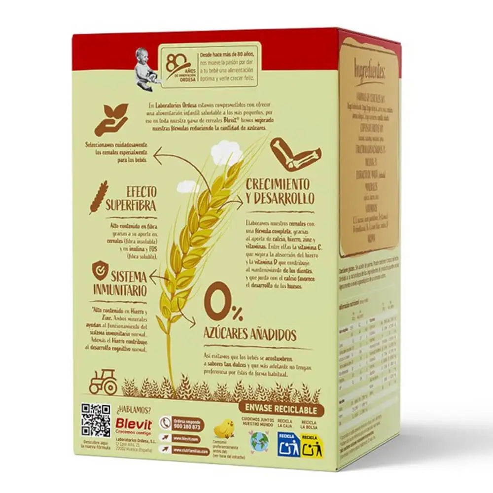Blevit superfiber 8 cereals fruit 500 gr