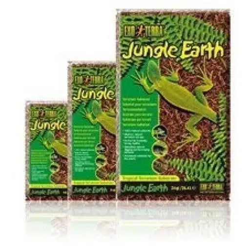 Exo Terra Tropical Substrate - Sustrato de Tierra de Selva para Terrario 8L