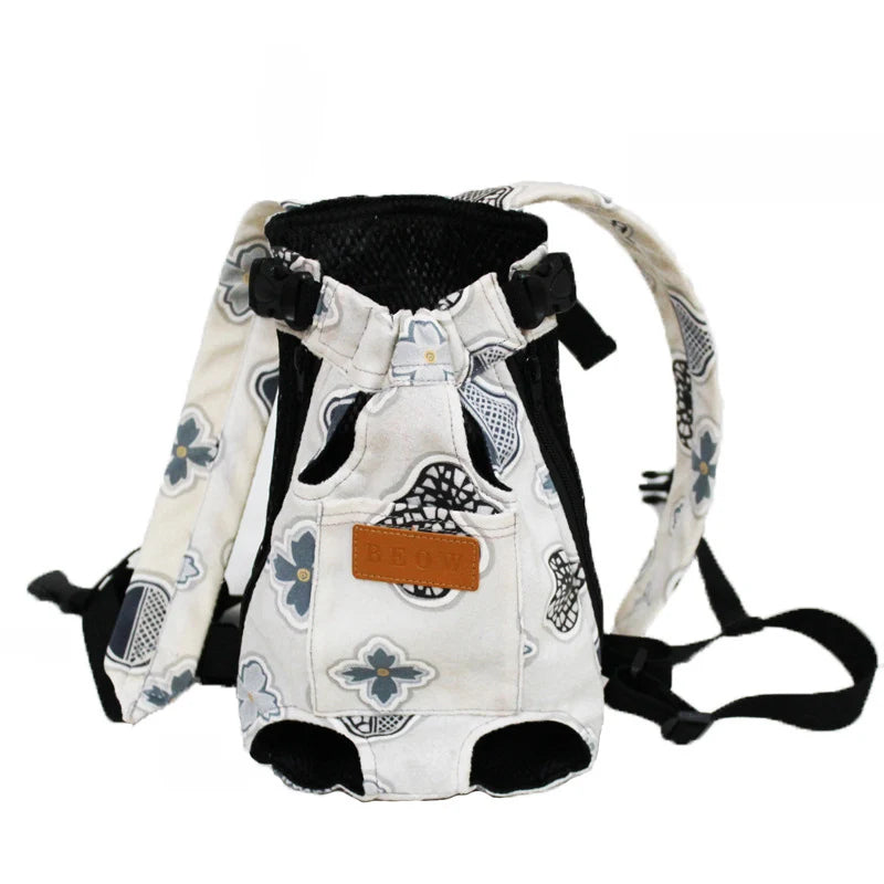 Mochila Transportín para Gatos con Estampados Divertidos - Varias Tallas hasta 10kg