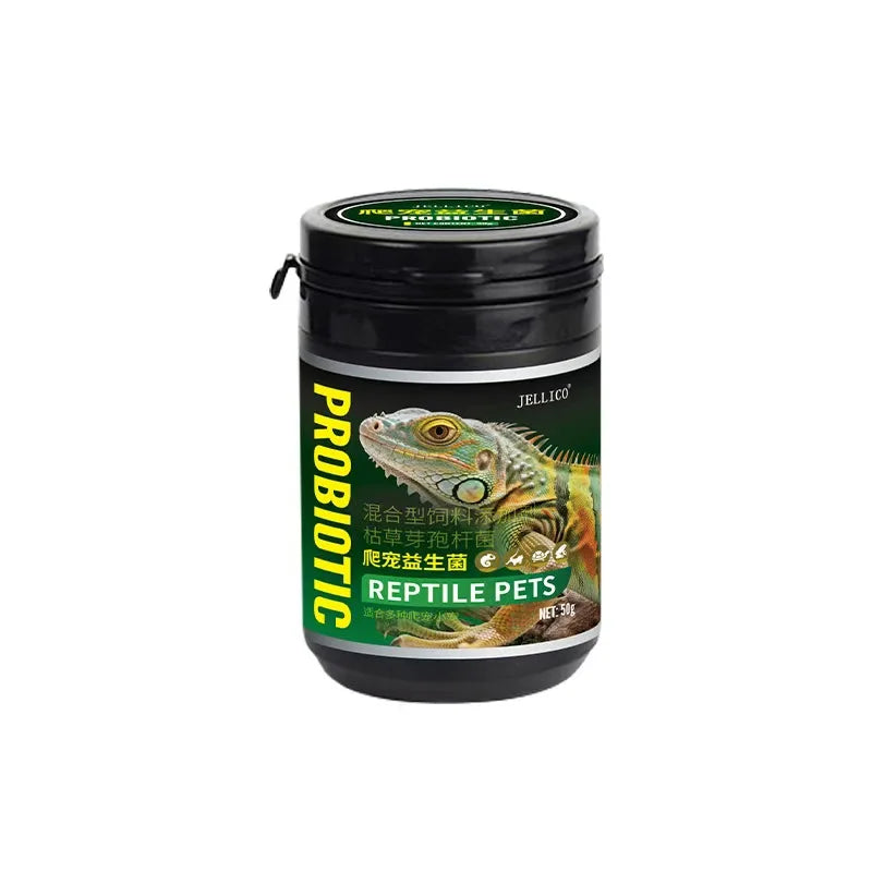 Polvo Nutricional Multivitamínico para Reptiles y Anfibios - Calcio con D3 y Probióticos