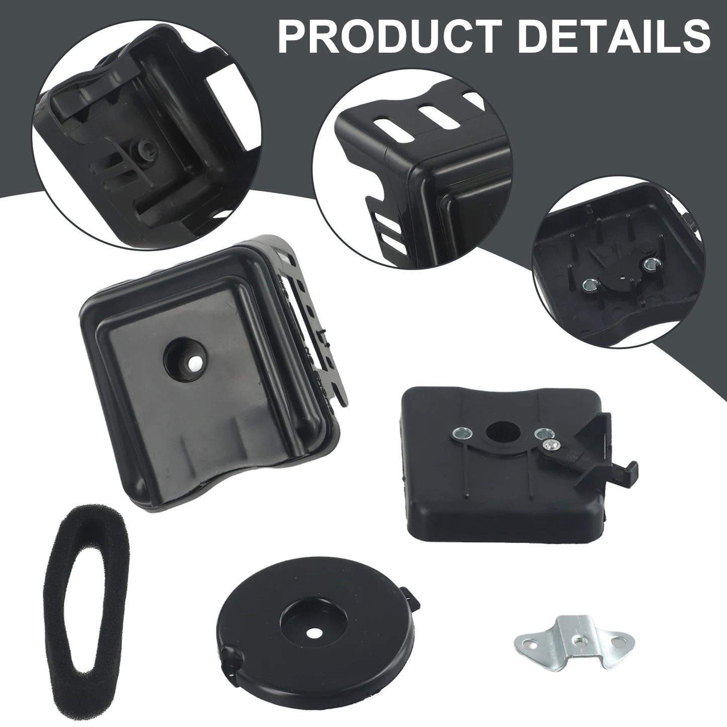 Kit de Filtro de Aire para Desbrozadora - Compatible con Motores 43cc, 49cc y 52cc