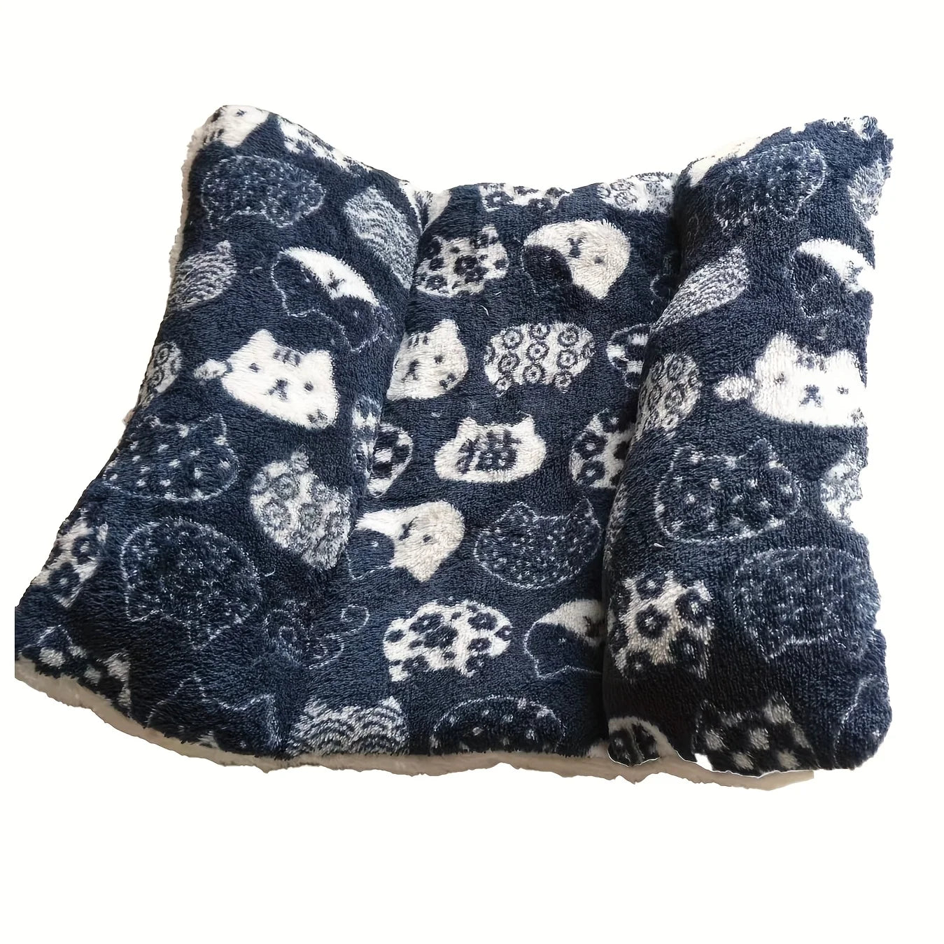 Cama Cóncava Acolchada para Conejos - Cojín Suave con Almohada Estilo Tumbona