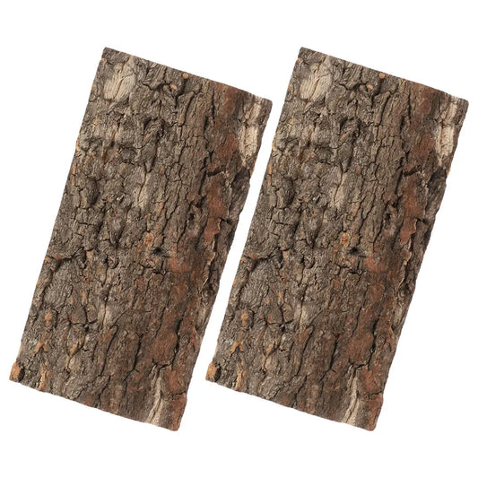 2 Piezas de Corteza de Corcho 🌳 – Decoración Natural y Plataforma para Trepar de Reptiles