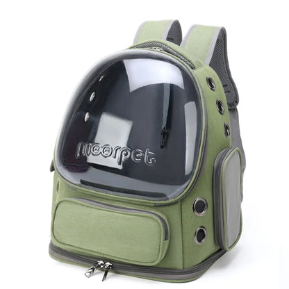 Mochila Cápsula de Viaje 🚀 – Ligera y Transpirable para Gatos