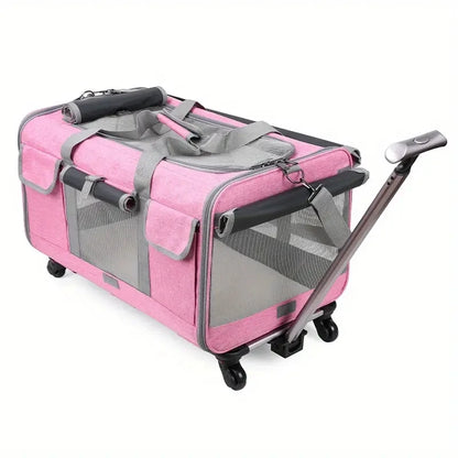 Maleta Trolley XL 🧳 – Desmontable y Plegable para Perros y Gatos