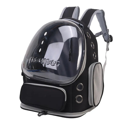 Mochila Cápsula de Viaje 🚀 – Ligera y Transpirable para Gatos
