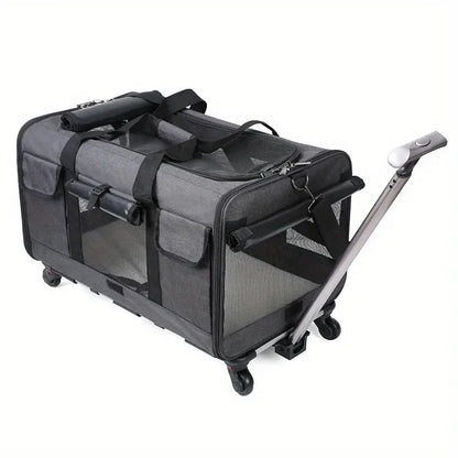 Maleta Trolley XL 🧳 – Desmontable y Plegable para Perros y Gatos
