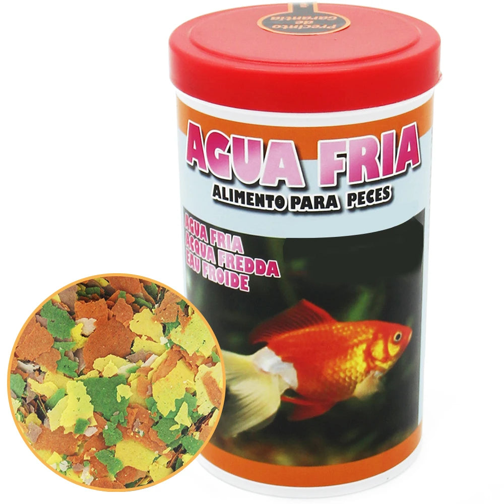 Alimento Completo para Peces de Agua Fría - Fórmula Balanceada, 1000 ml / 160 g