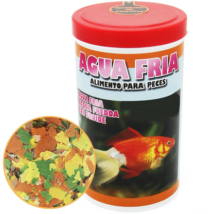Alimento Completo para Peces de Agua Fría 🐟 – Fórmula Balanceada (1000 ml / 160 g)