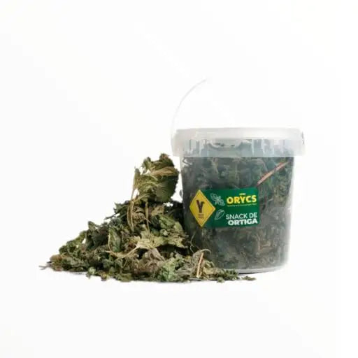 Miniorycs Snack de Ortiga para Conejos y Roedores - 50 g
