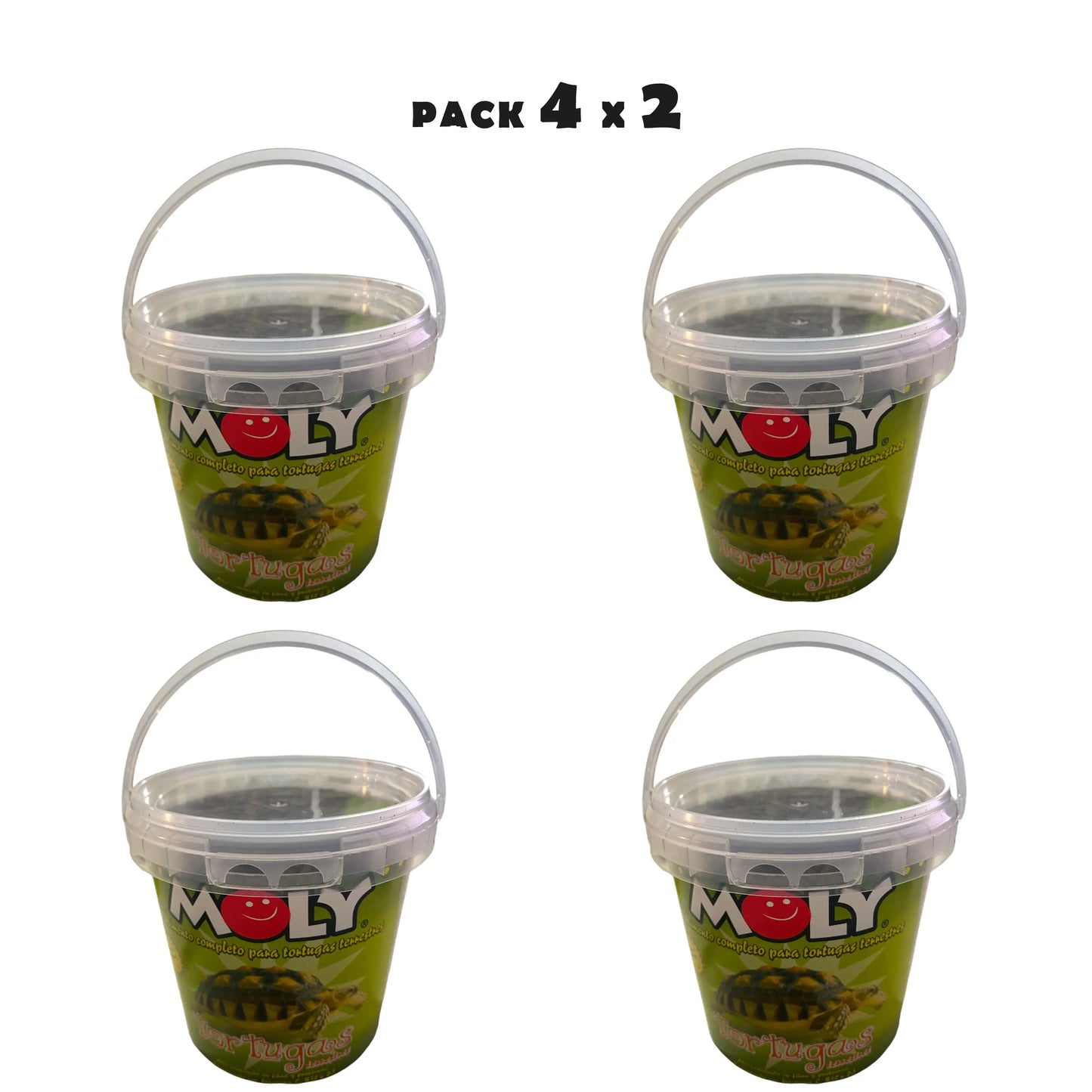 Moly - Alimento Completo para Tortugas de Tierra 250ml (Pack 4 uds)