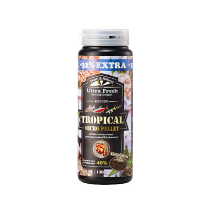 Azoo Ultra Fresh 🐠 – Micro Pellet Natural para Peces Tropicales Pequeños