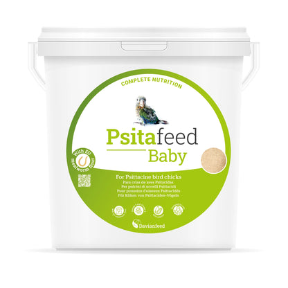 Psitafeed Baby 🐦 – Papilla de Cría para Loros, Guacamayos, Agapornis, Ninfas y Canarios (3 kg)