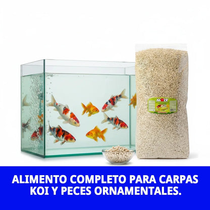 Moly 🐟 – Alimento Completo en Stick para Peces de Estanque (4 kg)