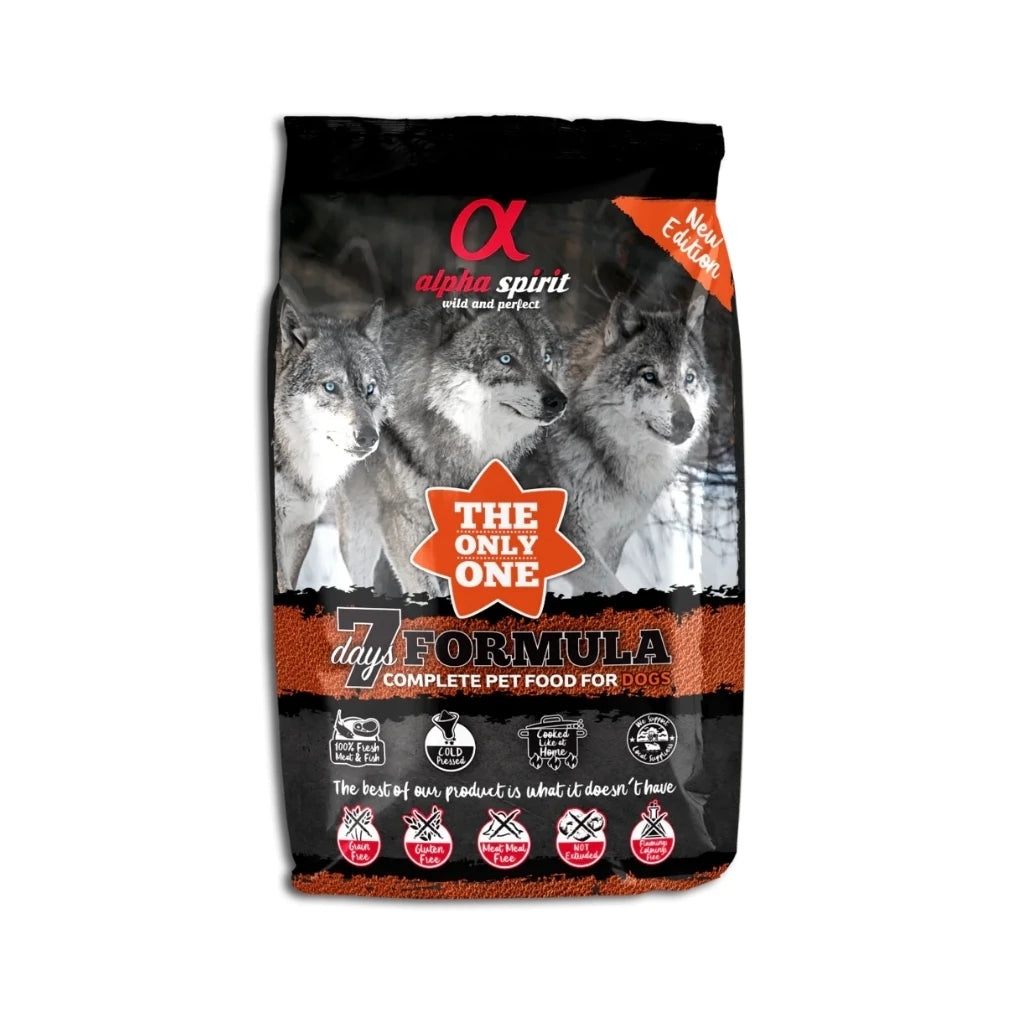 Alpha Spirit 7 Days – Alimento completo y equilibrado para perros adultos de todas las razas