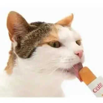 Catit Creamy Snack Cremoso 🐔 – Sabor Pollo para Gatos (15x10 g)