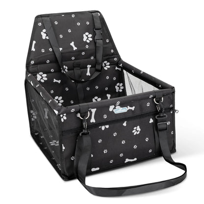 Nobleza Asiento de Coche Elevador 🚗 – Plegable y Lavable para Perros y Gatos