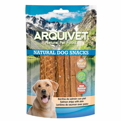 Arquivet Barritas de Salmón 🐟 – Snack Ligero para Perros (100 g)