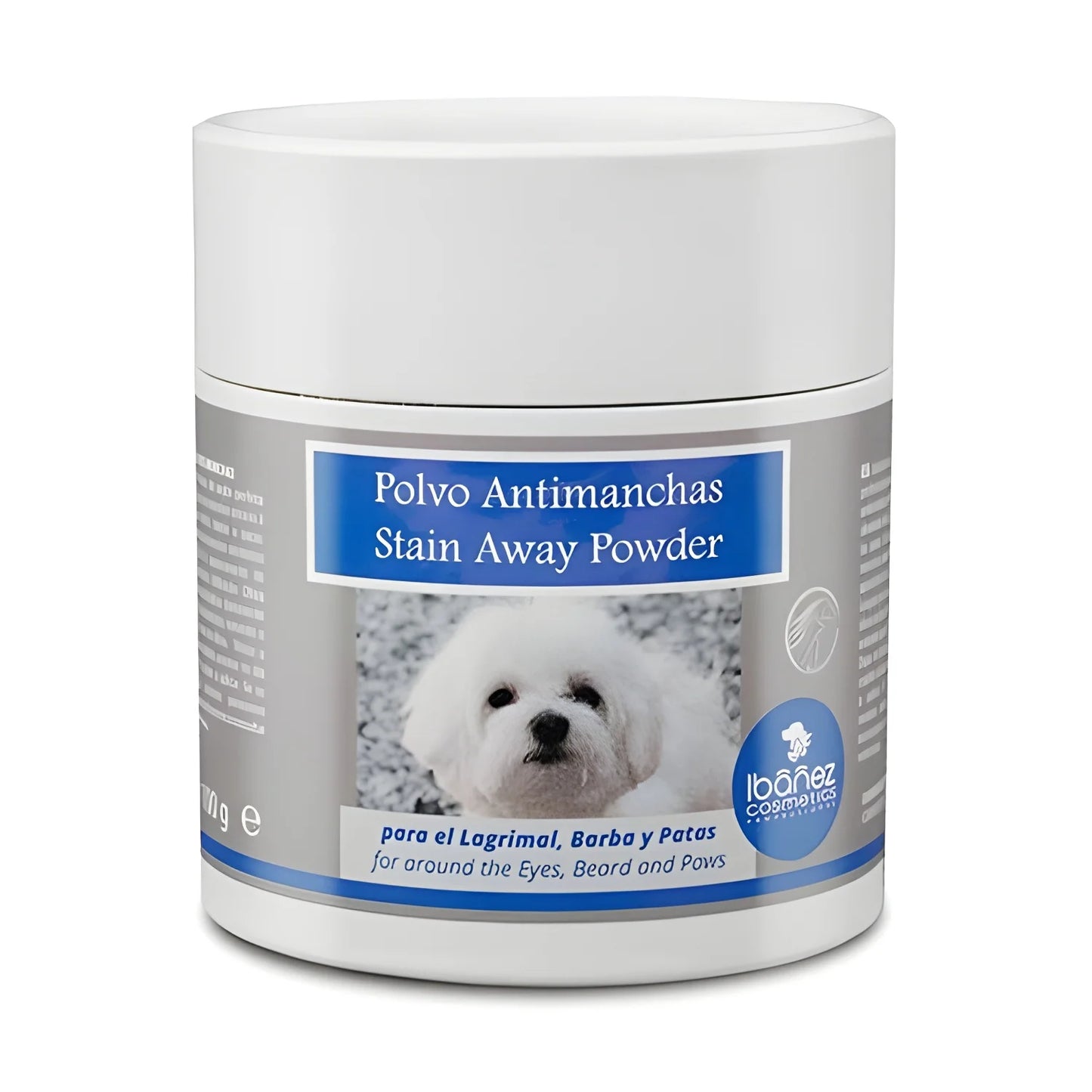 Polvo Antimanchas Ibáñez para Mascotas - Elimina Manchas Rojizas y Estabiliza el pH de las Lágrimas