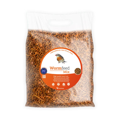 Wormfeed Mix 🐛 – Combinación de Insectos de Alta Calidad (1 kg)