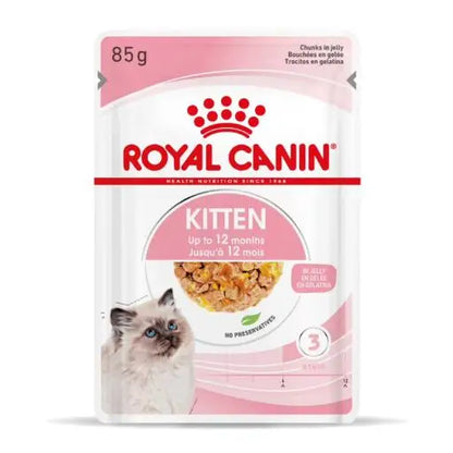 Royal Canin Kitten 🐱 – Alimento Húmedo en Gelatina para Gatitos (85 g)