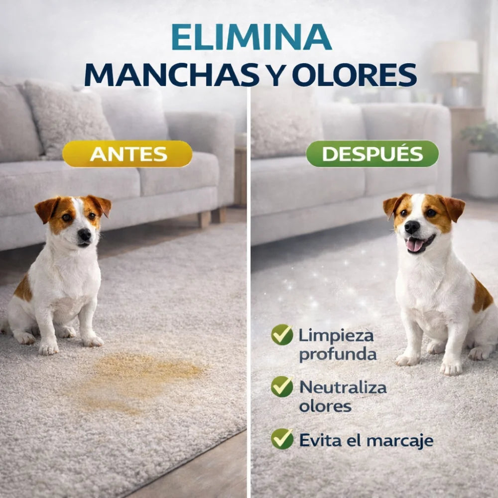 Limpiador Enzimático Quitamanchas y Olores para Mascotas - 5L