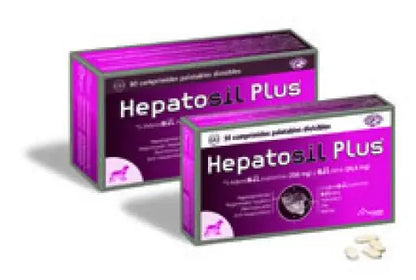 Farmadiet Hepatosil Plus 🌿 – Suplemento Hepático para Gatos y Perros Pequeños (30 Comprimidos)