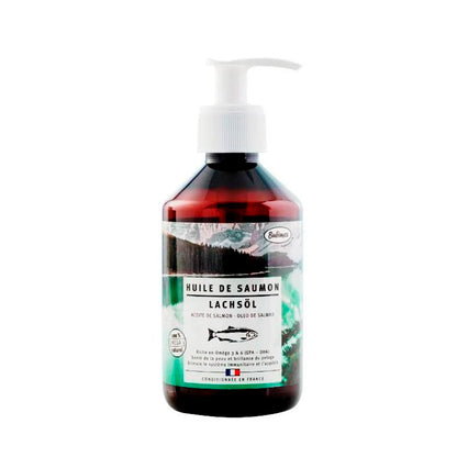 Bubimex Aceite de Salmón 🐟 – Omega 3 y 6 para Perros y Gatos (250/500 ml)