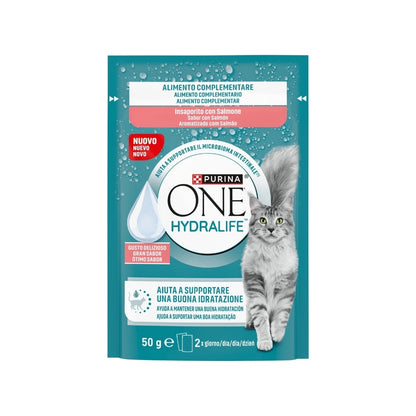 Purina One Hydralife 💧 – Complemento Líquido para Gatos que Beben Poca Agua (50 g)