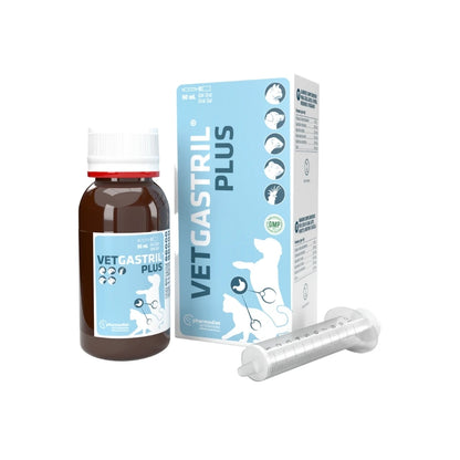 Pharmadiet Vetgastril Plus Gel 🌿 – Complemento Digestivo Natural para Perros, Gatos y Hurones