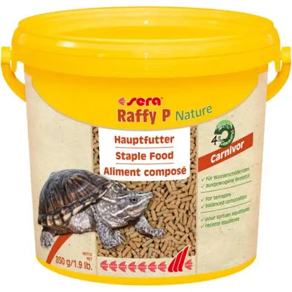 Sera Raffy P Nature 🐢 – Alimento Completo para Tortugas Acuáticas (55 g)
