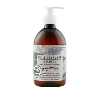 Bubimex Aceite de Salmón 🐟 – Omega 3 y 6 para Perros y Gatos (250/500 ml)