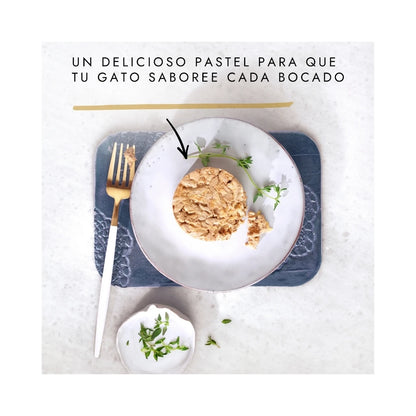 Gourmet Gold Tartaletas 🍽️ – Ternera y Tomate o Pollo y Zanahoria para Gatos Adultos (85 g)