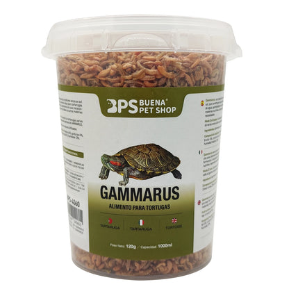 Gammarus 🦐 – Alimento para Tortugas y Galápagos (30 g / 280 ml)