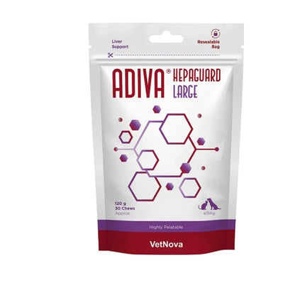 Adiva Hepaguard Small – Complemento Hepático para Perros y Gatos Pequeños (VetNova)