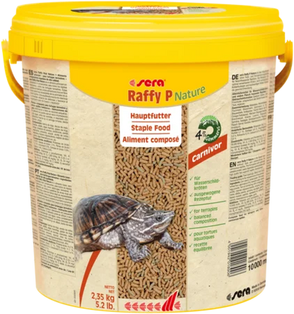 Sera Raffy P Nature 🐢 – Alimento Completo para Tortugas Acuáticas (850 g)