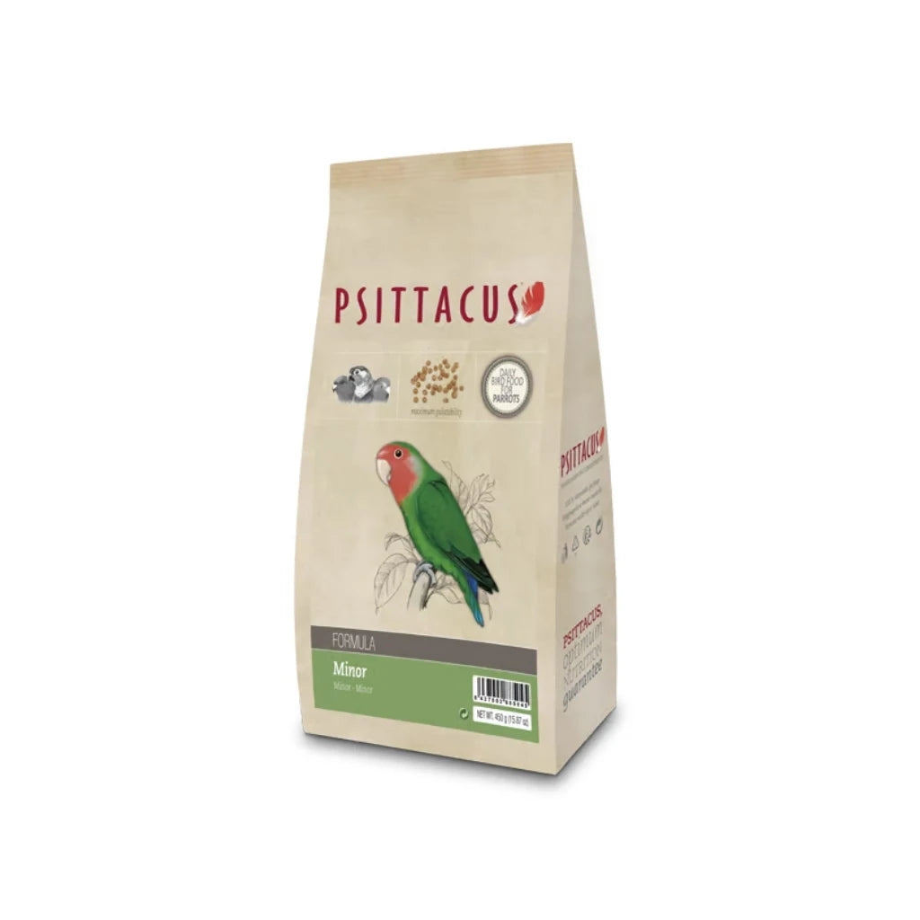 Psittacus Minor - Pienso de Mantenimiento para Aves Pequeñas (450g, 3kg, 12kg)