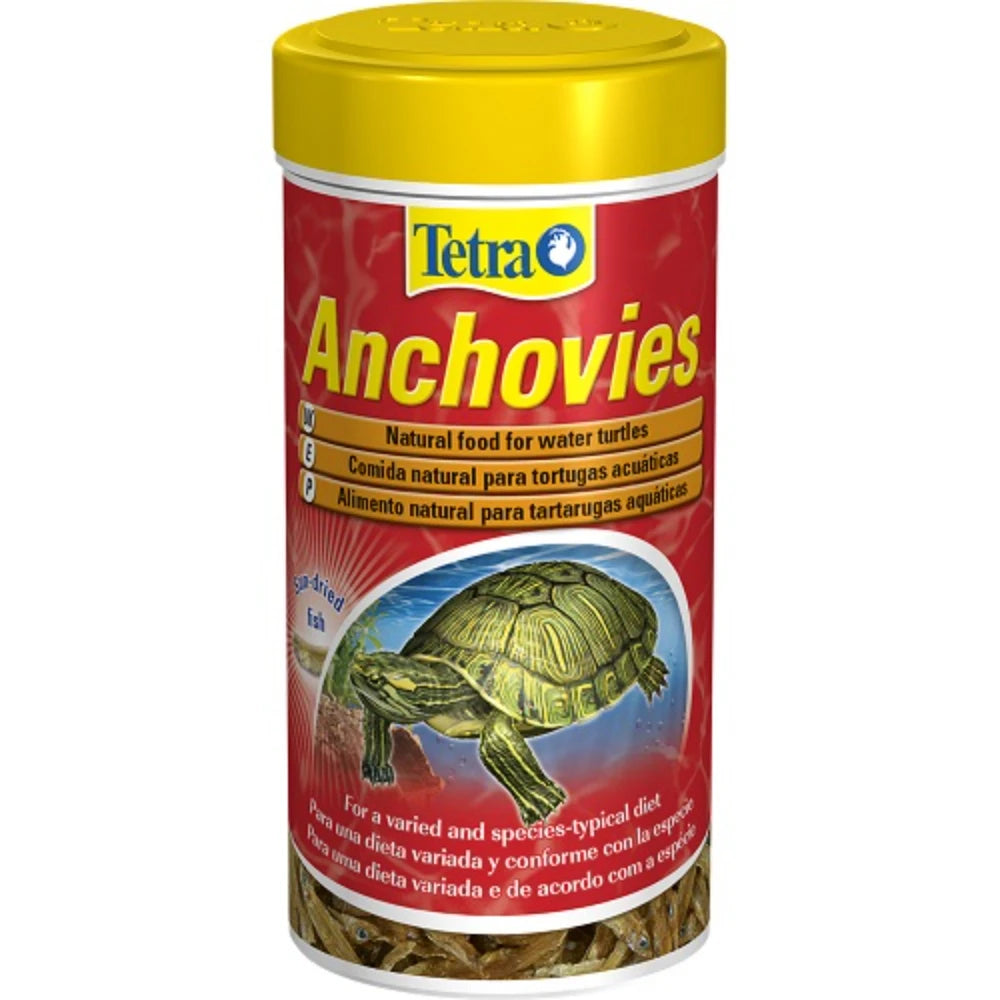 Tetra - Anchoas Naturales para Tortugas de Agua 1L