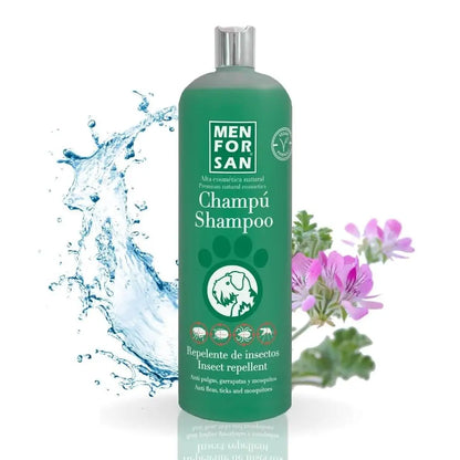 Menforsan Champú Repelente Natural 🌿 – Con Citronela para Perros