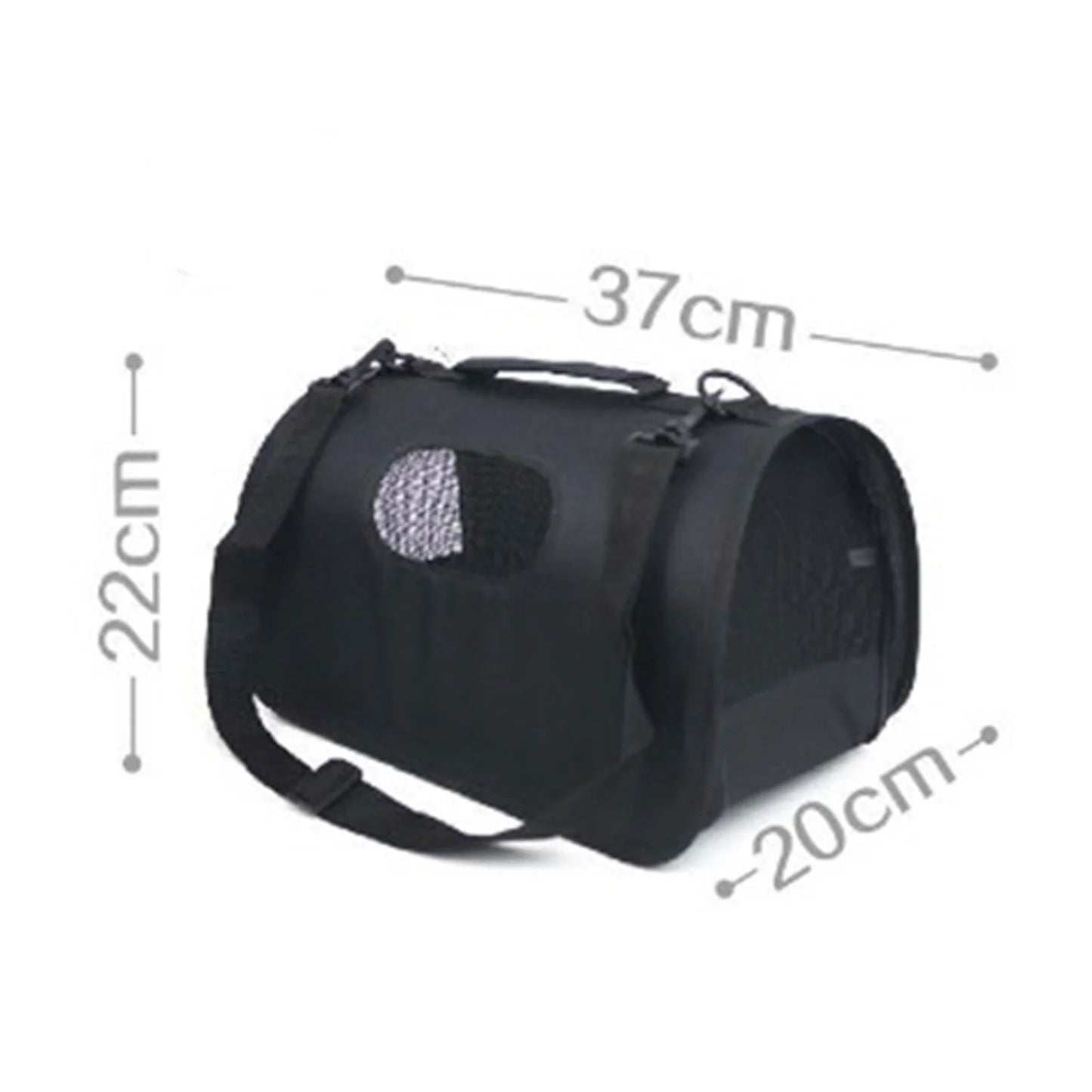 Akasa Transportín Semirrígido para Perros y Gatos - Rejilla de Ventilación