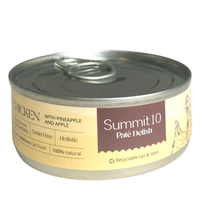 Paté Monoproteico 🍎 – Sin Cereales, con Piña y Manzana para Gatos (85 g)