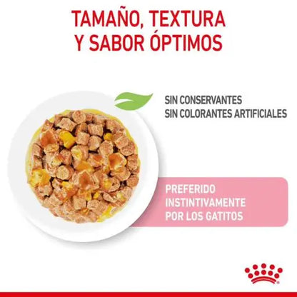 Royal Canin Kitten 🐱 – Alimento Húmedo en Gelatina para Gatitos (85 g)