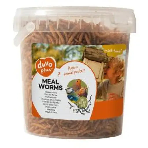 Duvo Plus - Gusanos de la Harina Deshidratados para Aves Silvestres 200g