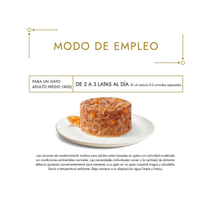 Gourmet Gold Tartaletas 🍽️ – Ternera y Tomate o Pollo y Zanahoria para Gatos Adultos (85 g)