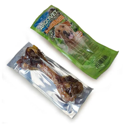 Arquivet Hueso de Jamón Natural 🍖 – Snack Duradero para Perros