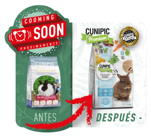Cunipic Pienso Completo para Conejos Baby, Mini y Supertoy - 2.5 kg