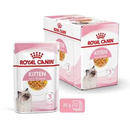 Royal Canin Kitten 🐱 – Alimento Húmedo en Gelatina para Gatitos (85 g)