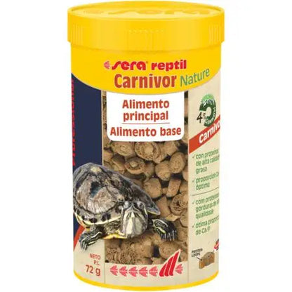 Sera Reptile Professional Carnivor Nature 🦎 – Alimento Bicomponente para Reptiles Carnívoros (310 g)